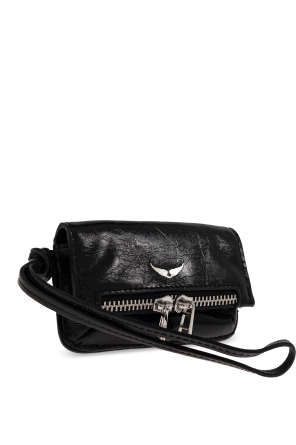 Zadig & Voltaire Leather pendant ‘Rock’