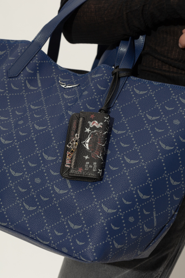 Zadig & Voltaire Colgante de cuero "Rock"