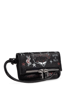 Zadig & Voltaire Colgante de cuero "Rock"