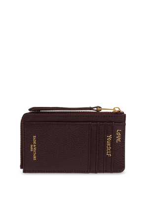 Zadig & Voltaire Funda de cuero para tarjetas