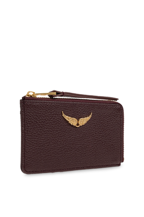 Zadig & Voltaire Funda de cuero para tarjetas