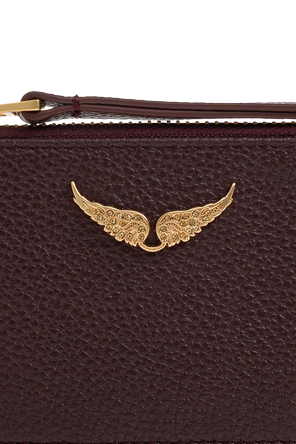 Zadig & Voltaire Funda de cuero para tarjetas