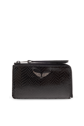 Leather card case