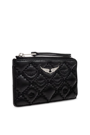 Zadig & Voltaire Gestepptes Lederportemonnaie