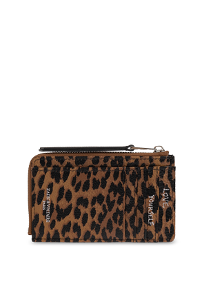 Zadig & Voltaire Estuche de tarjetas de cuero