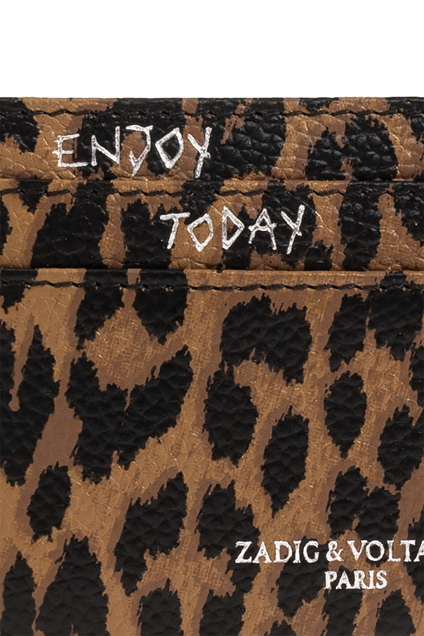 Zadig & Voltaire Leather card holder