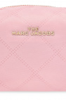 Marc Jacobs Marc Jacobs logo-print pebbled wallet Schwarz