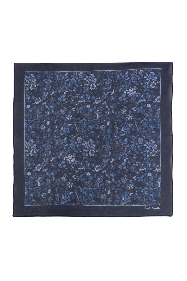 Paul Smith Floral motif pocket square