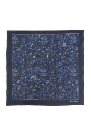 Floral motif pocket square