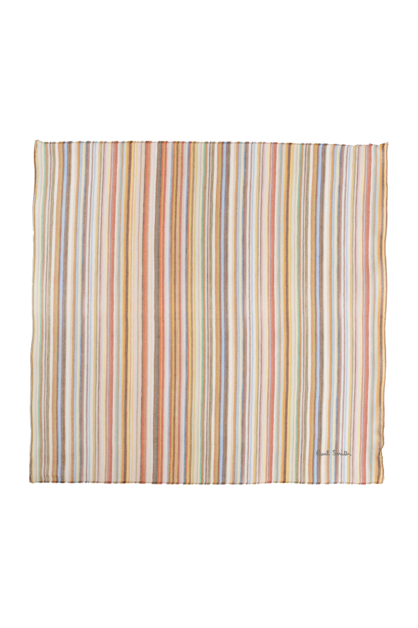 Striped pattern pocket square od Paul Smith