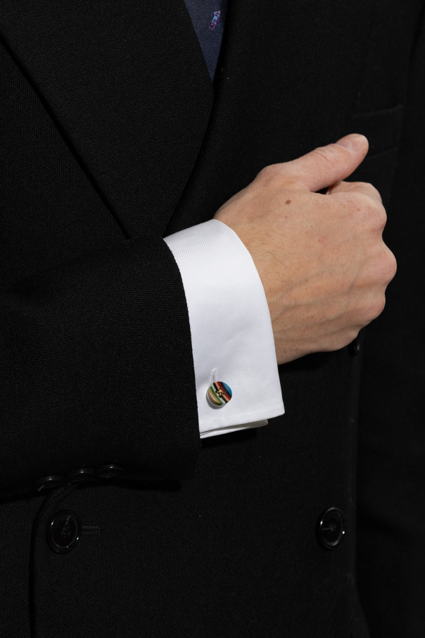 Paul Smith Logo-engraved cufflinks