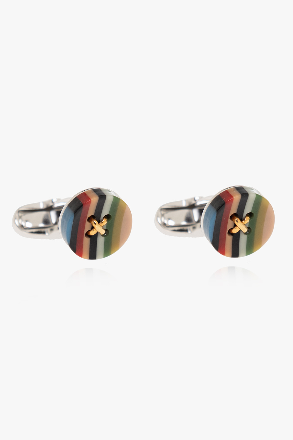 Paul Smith Logo-engraved cufflinks