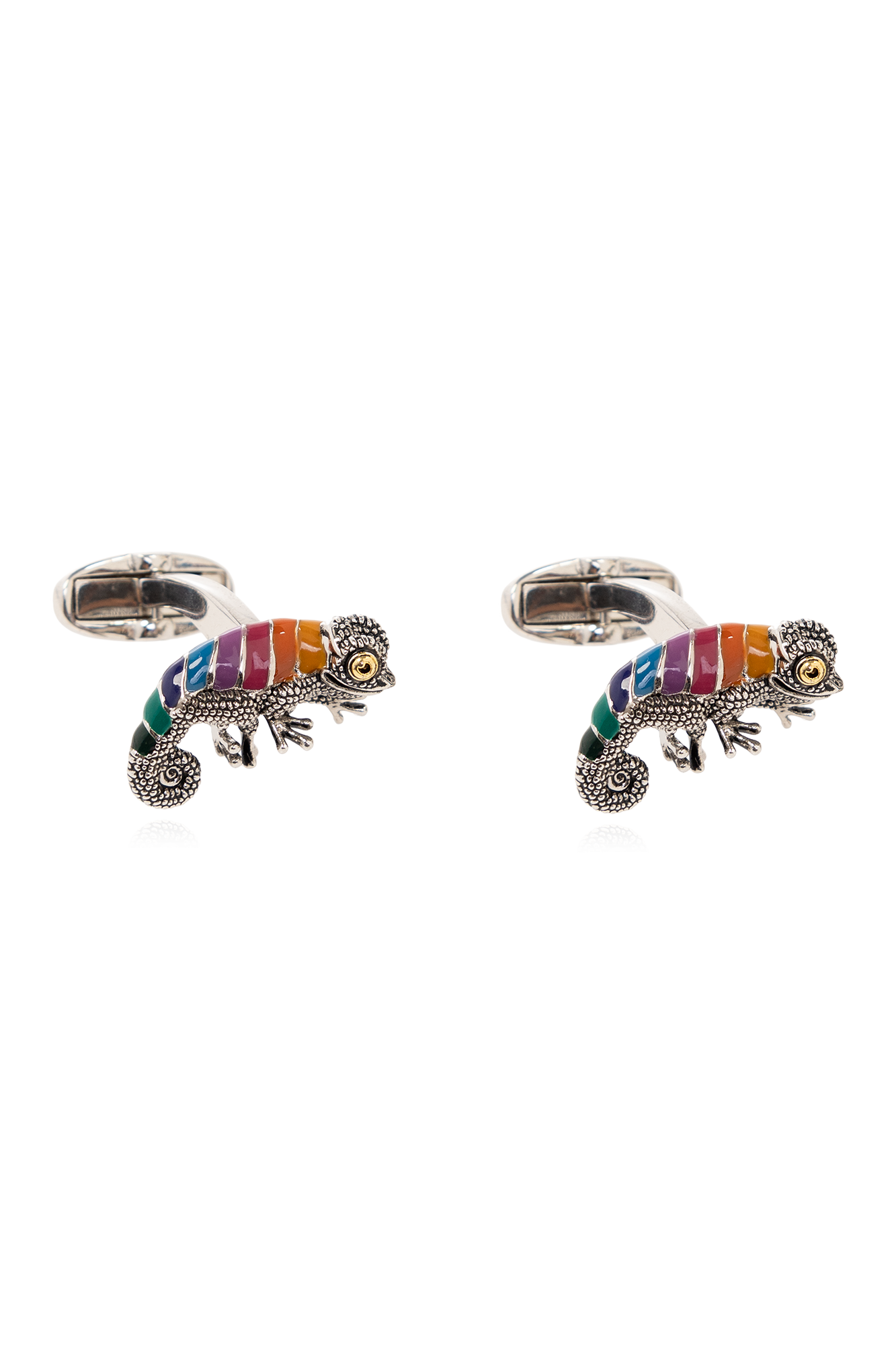 Paul Smith Logo-engraved cufflinks