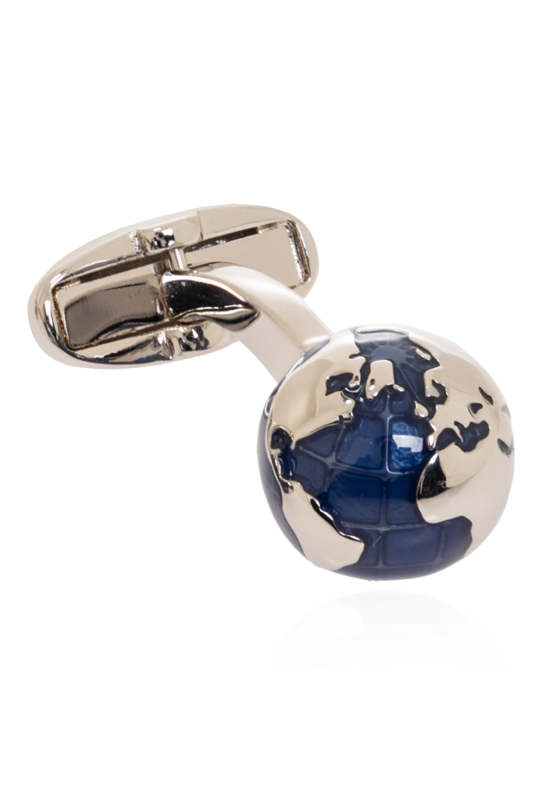 Paul Smith Globe-shaped cufflinks