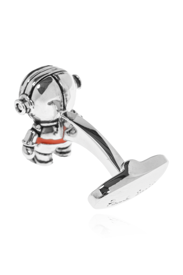 Paul Smith Astronaut motif cufflinks