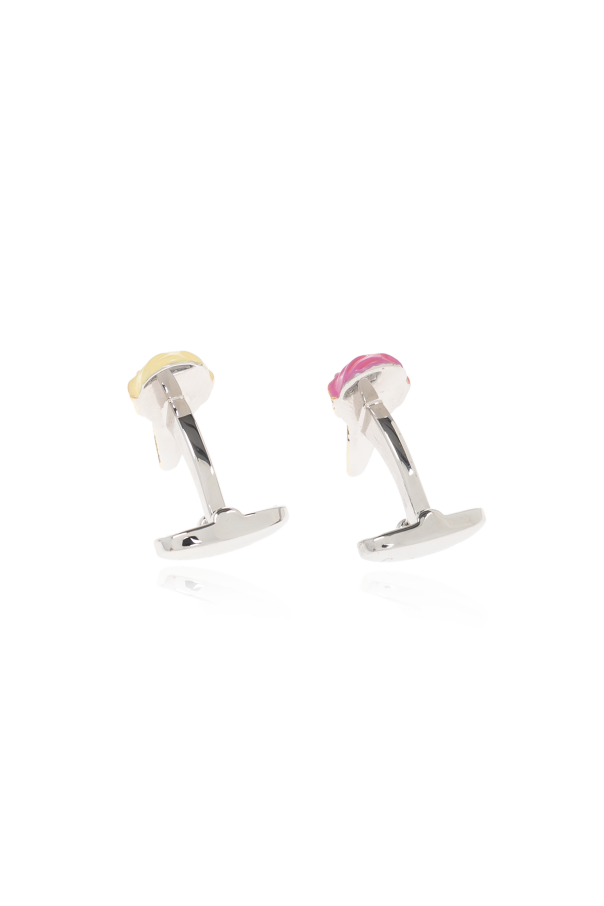Paul Smith Cufflinks with ice cream theme
