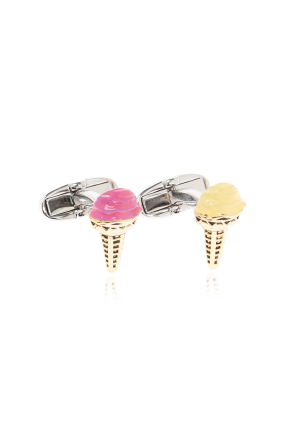 Gemelos con motivo de helado