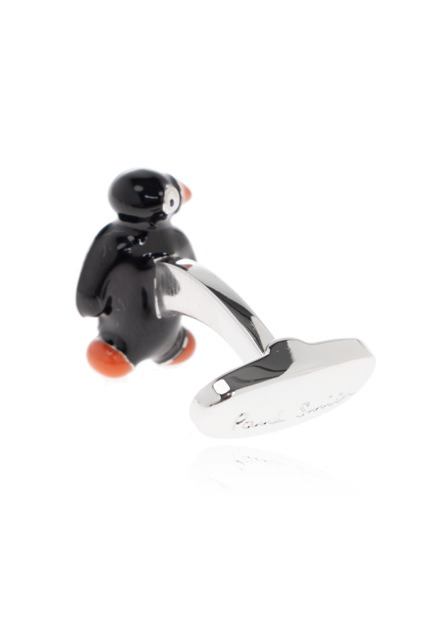Paul Smith Cufflinks with a penguin motif