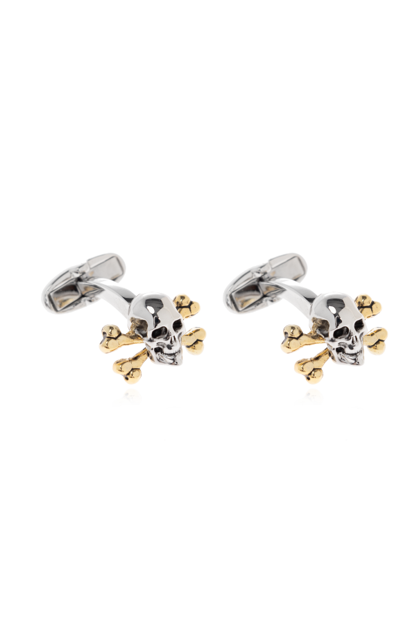 Paul Smith Cufflinks with a skull motif
