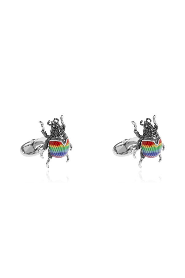 Beetle motif cufflinks od Paul Smith