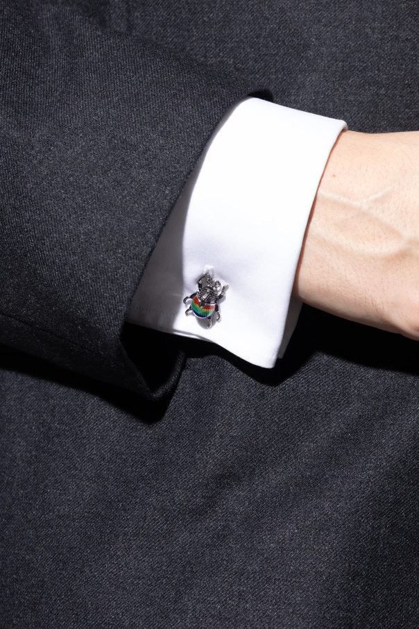 Paul Smith Cufflinks with a beetle motif