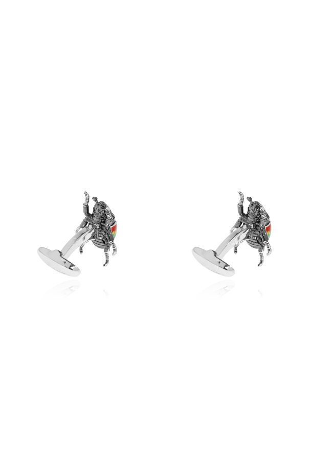 Paul Smith Cufflinks with a beetle motif