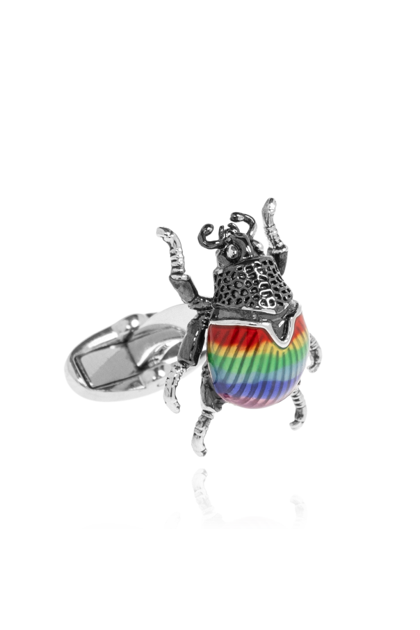 Paul Smith Cufflinks with a beetle motif