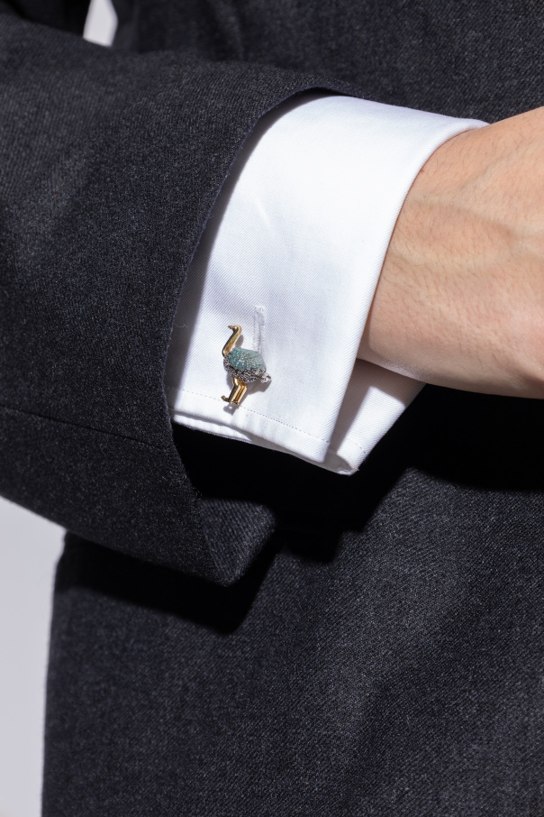 Paul Smith Bird motif cufflinks