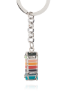 Paul Smith SILVER Keyring with charm