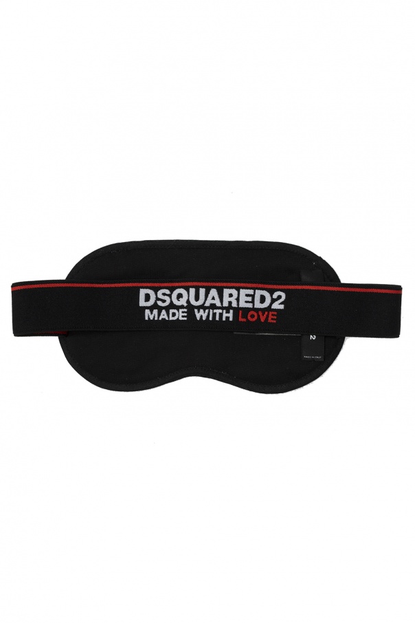 Dsquared2 Sleeping mask with logo