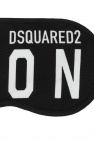 Dsquared2 BLACK Sleeping mask with logo