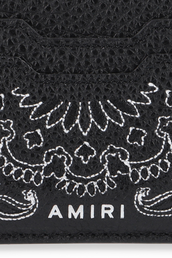 Amiri Card holder with logo