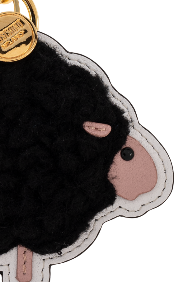 Moschino Keychain with pendant