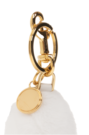 Moschino Keychain with a goose-shaped pendant