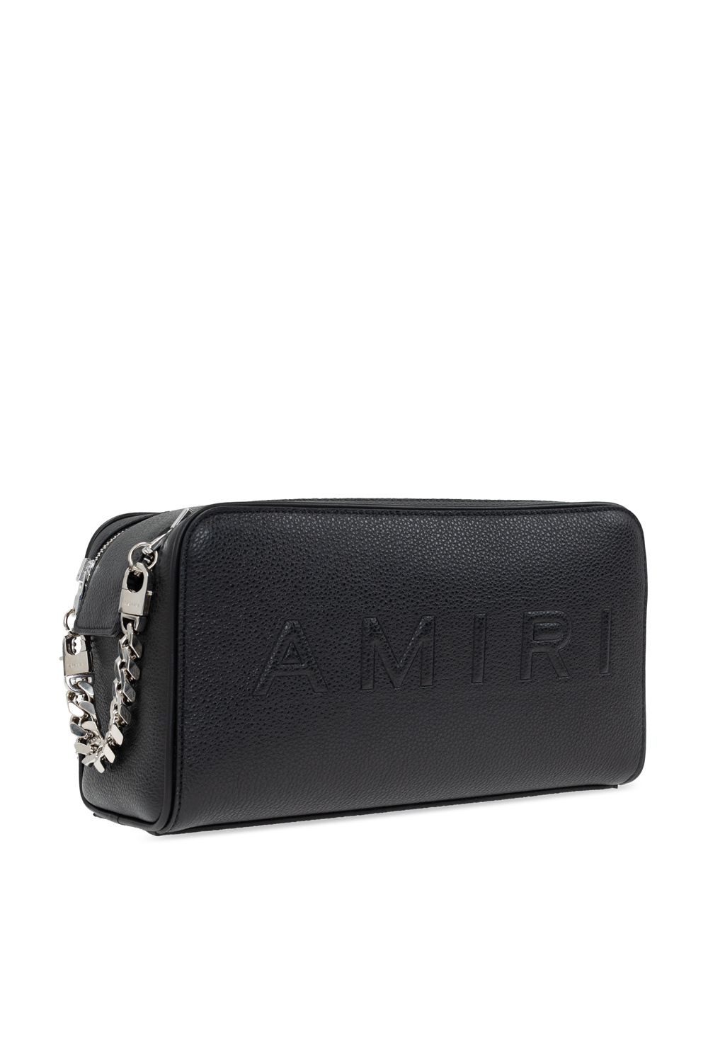 Amiri For Lakeland Leather Raven Leather Cross-Body Bag