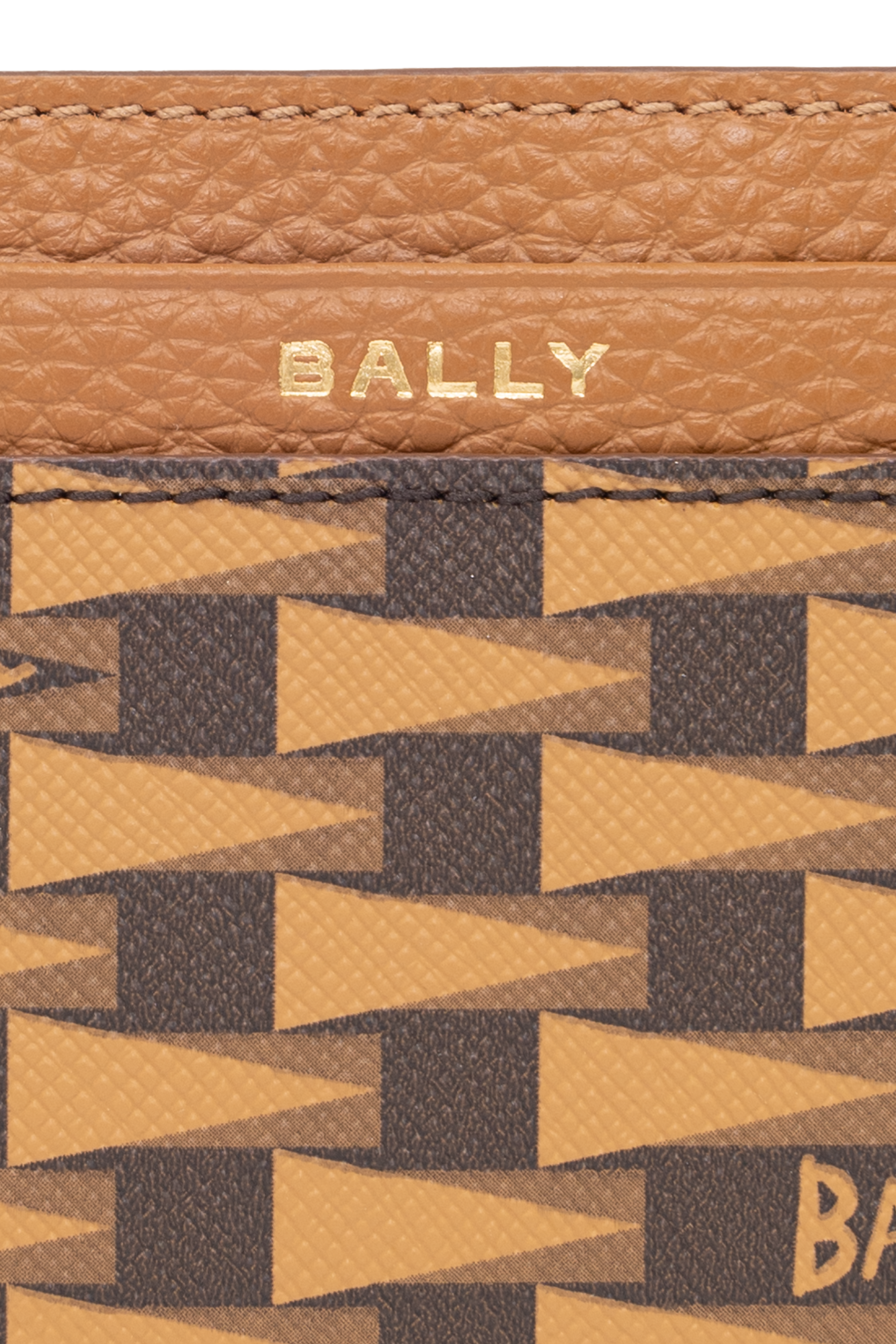 Bally Card case with logo