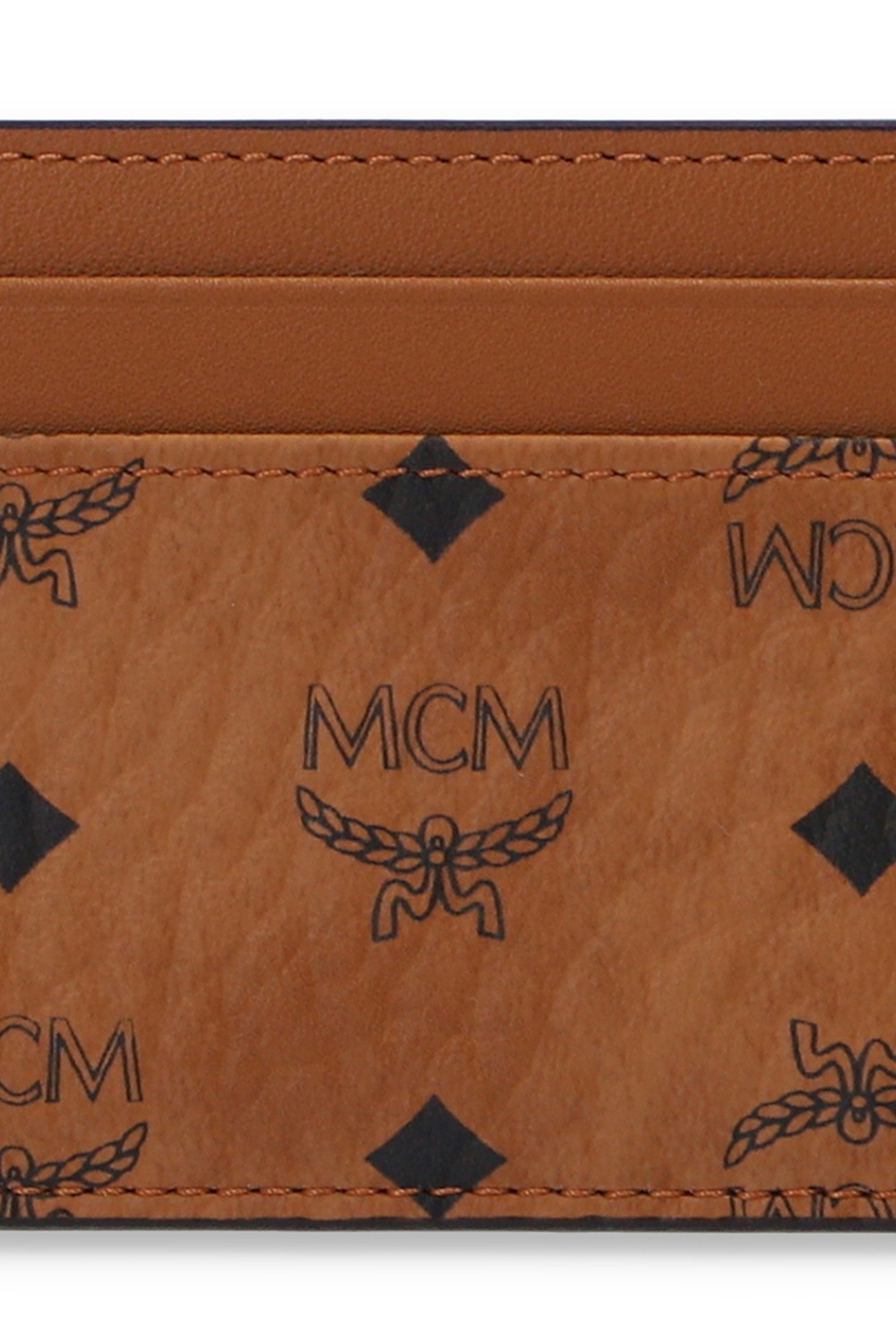 Brown Wallet with logo MCM - Vitkac TW