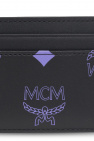 MCM ‘M Pup’ card holder with monogram