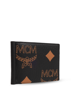 MCM Wallet with note clip
