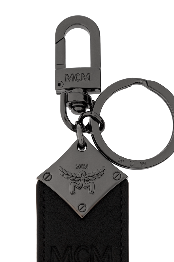 MCM Leather Keychain