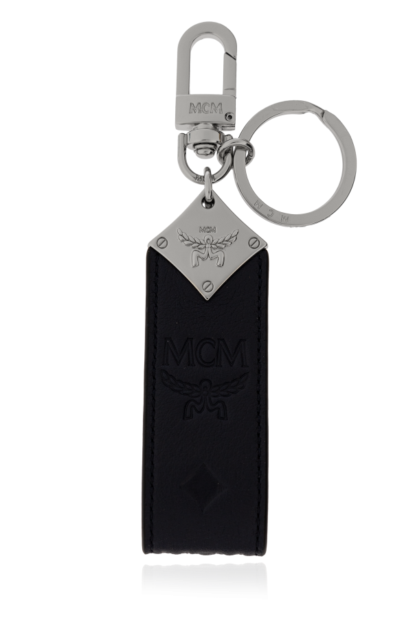 MCM Leather keychain