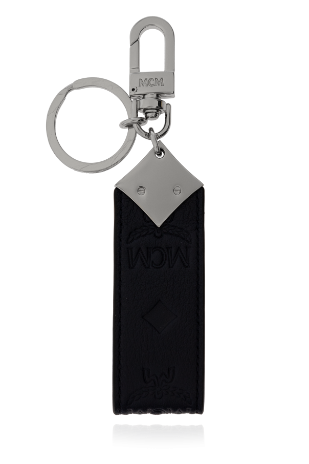 MCM Leather keychain