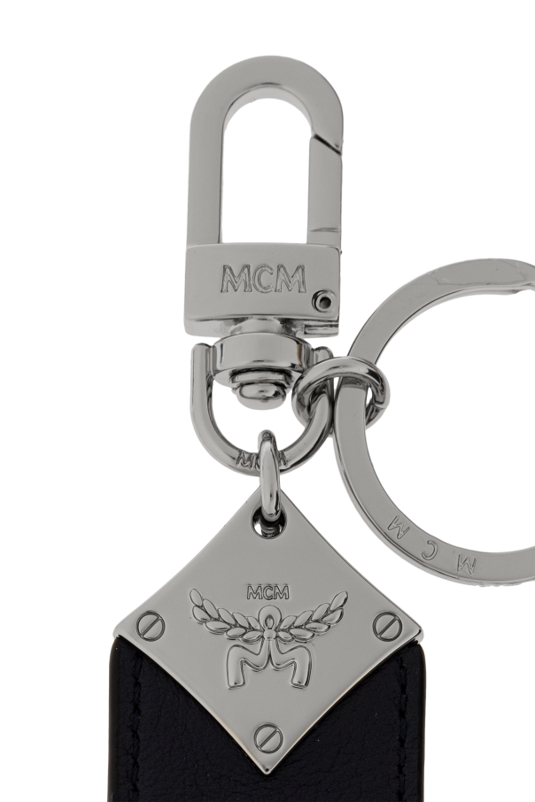 MCM Leather keychain