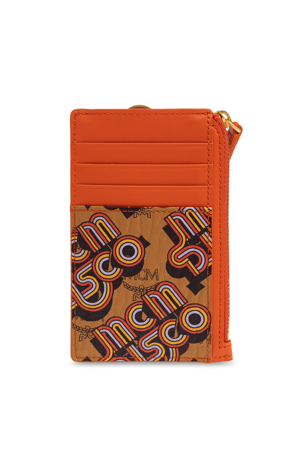 Leather card holder od MCM