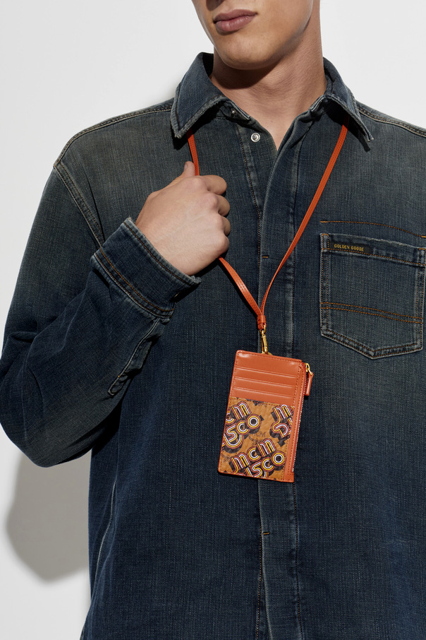 MCM Estuche de cuero para tarjetas