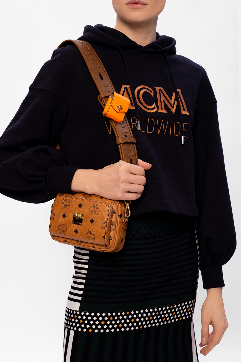 mcm bag strap