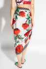 Dolce & Gabbana WHITE Floral pareo