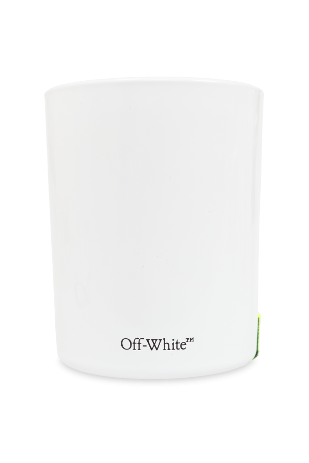 Off-White Candle `Electric Star`