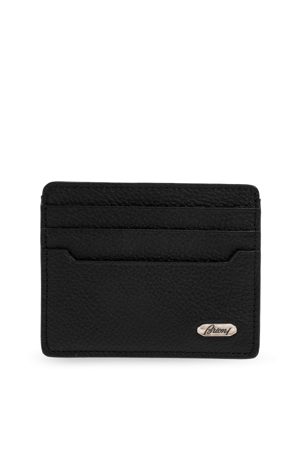 Brioni Estojo para cartão com logótipo