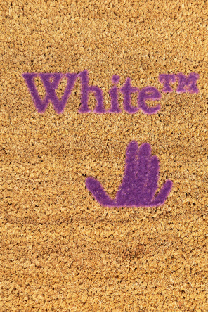 Off-White Door mat with logo